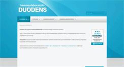 Desktop Screenshot of duodens.fi