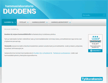 Tablet Screenshot of duodens.fi